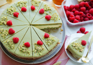 Pistache cheesecake