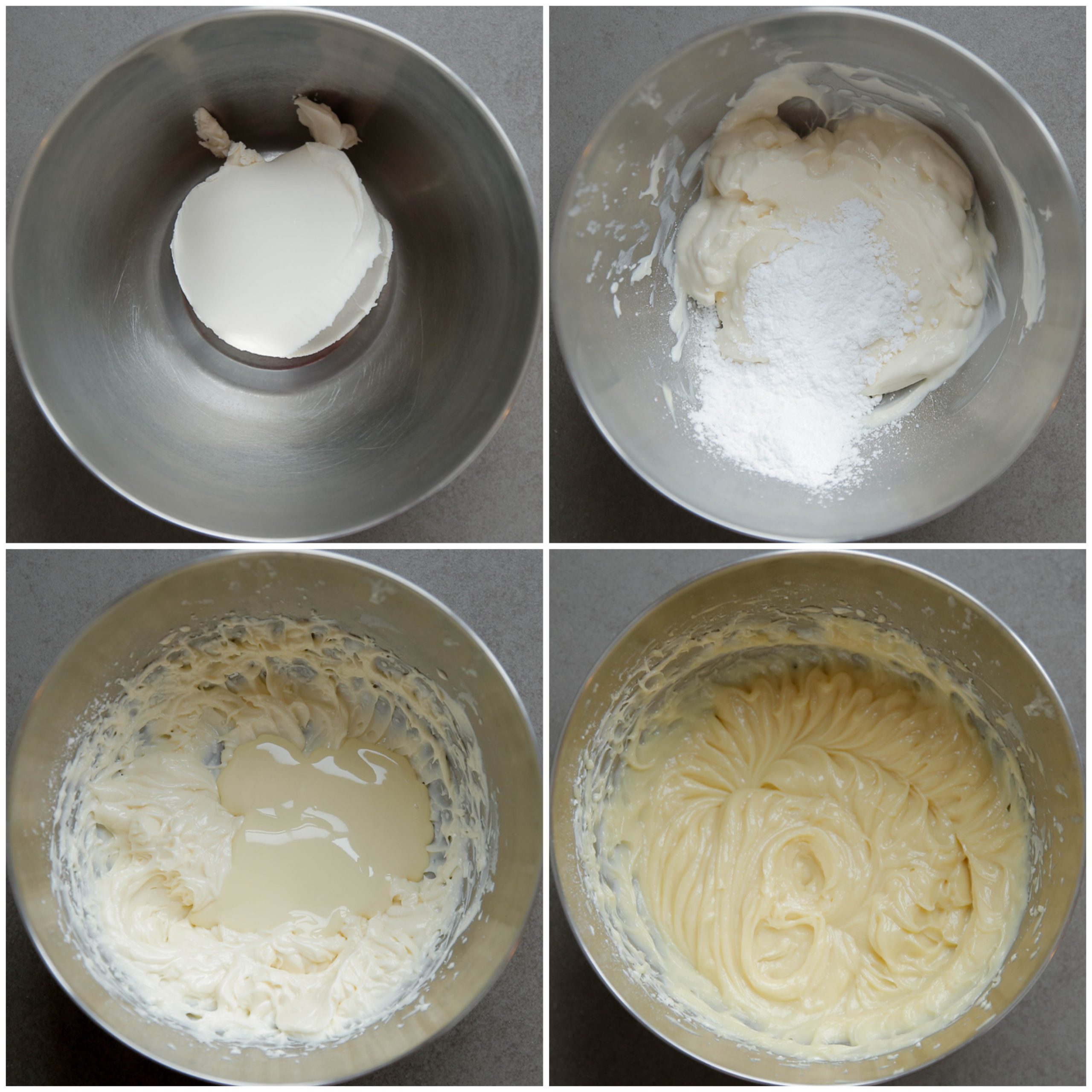 Roommengsel mixen tot een gladde massa