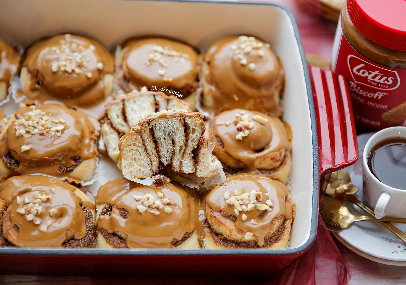 Speculaas rolls Kookmutsjes