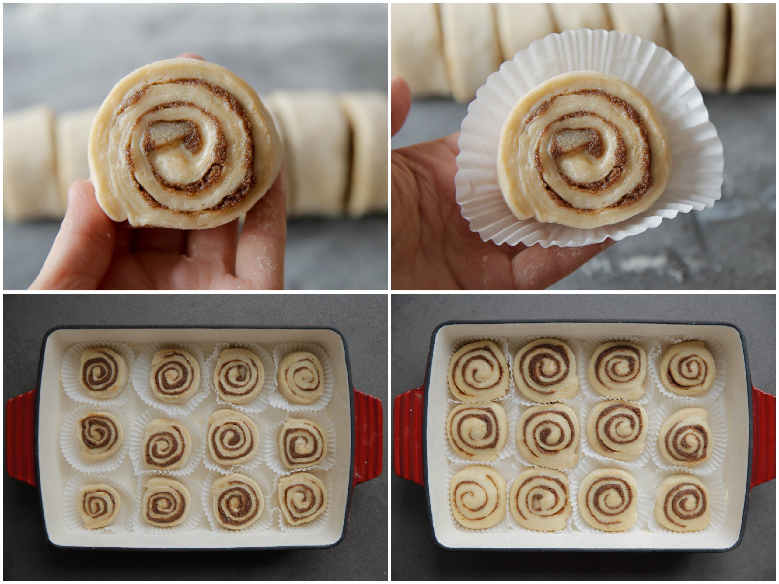 Speculaas rolls tweede rijs