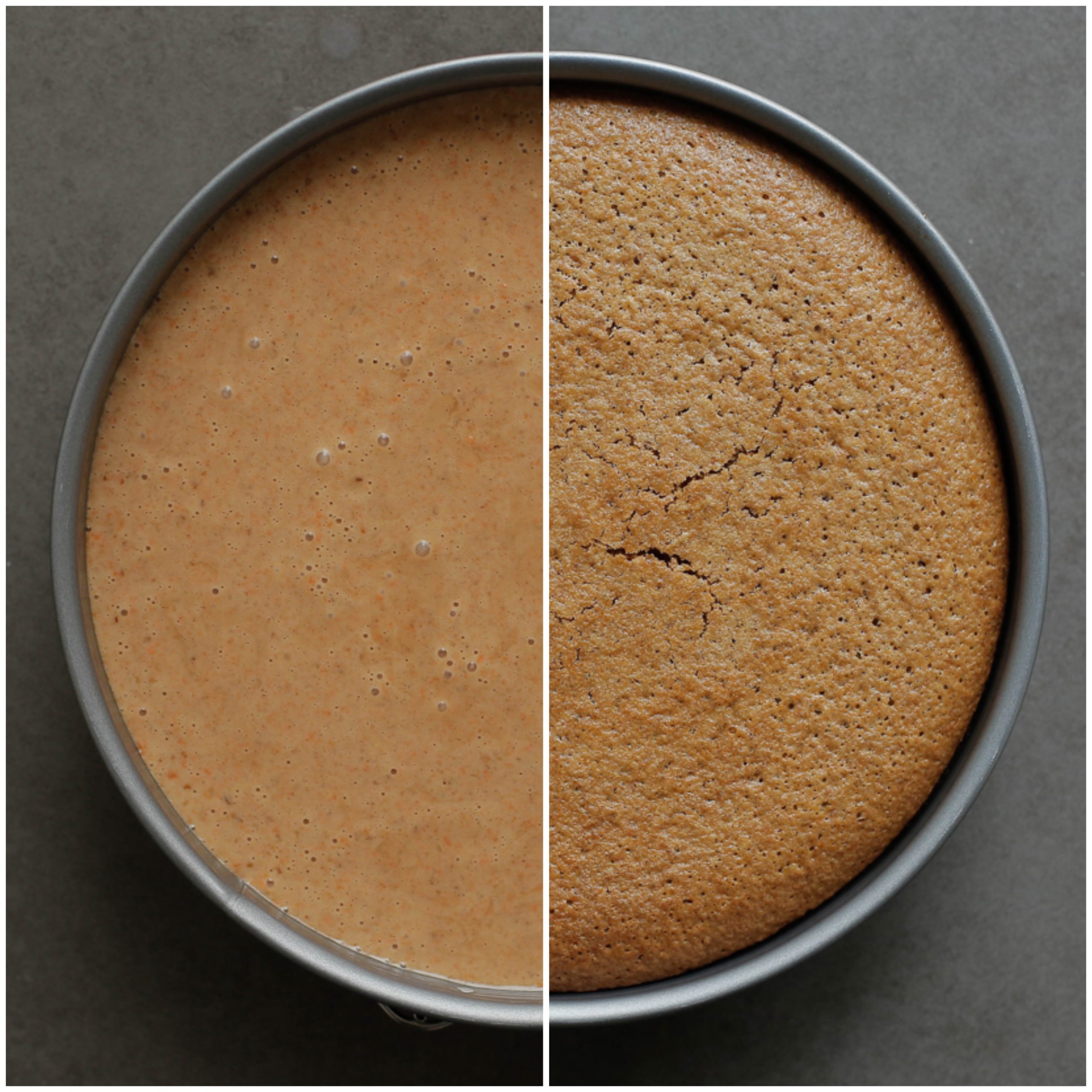 Wortelcheesecake bakken in de oven