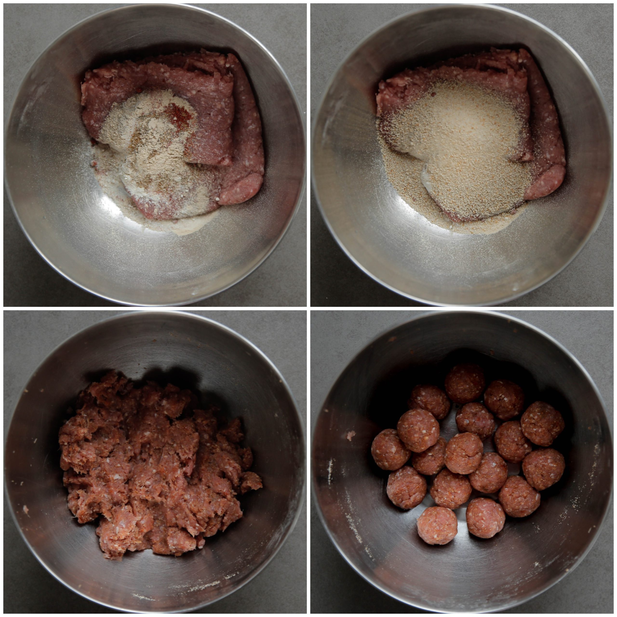 gehaktmengsel voor de gehaktballen