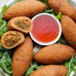 Bulgur gevuld met garnalen Kookmutsjes