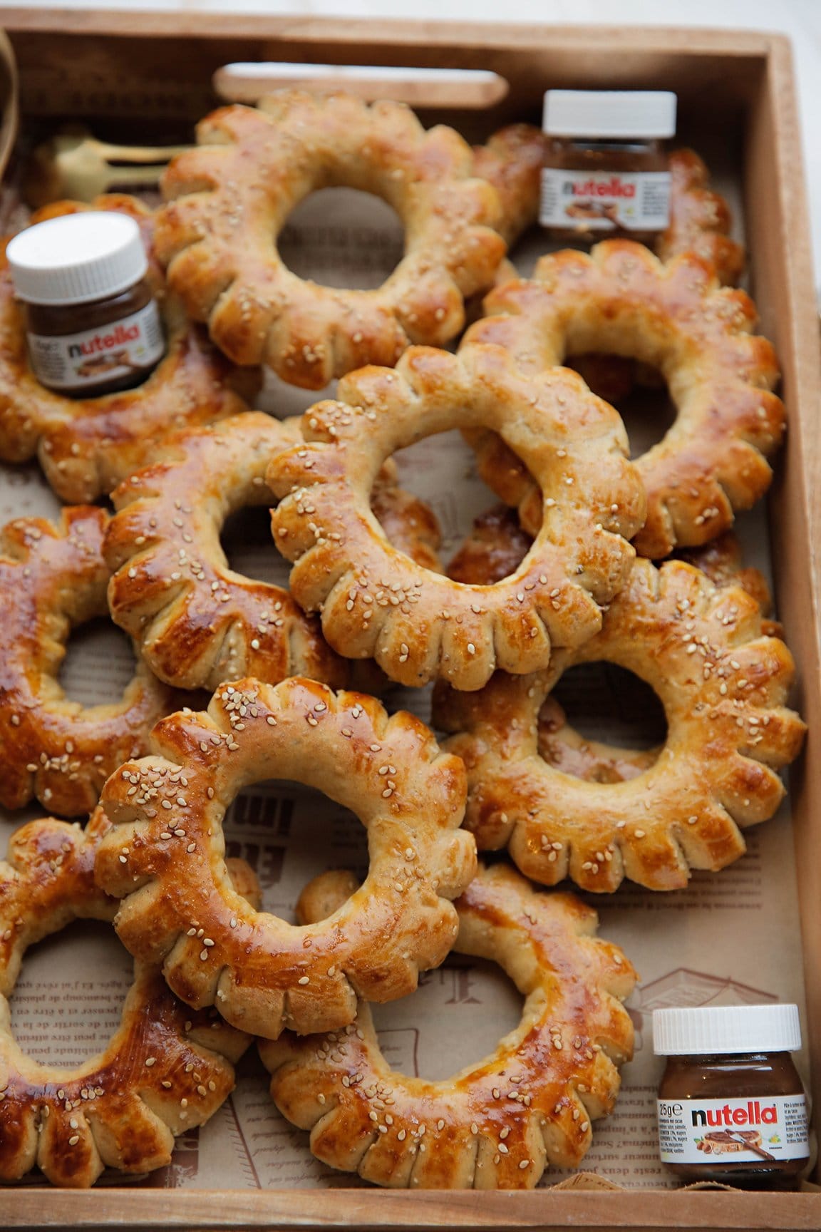 Zachte ka'ak koekjes eindresultaat