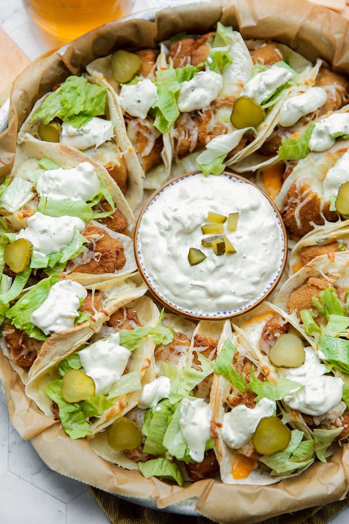 Filet-o-fish party tortillas eindresultaat Kookmutsjes