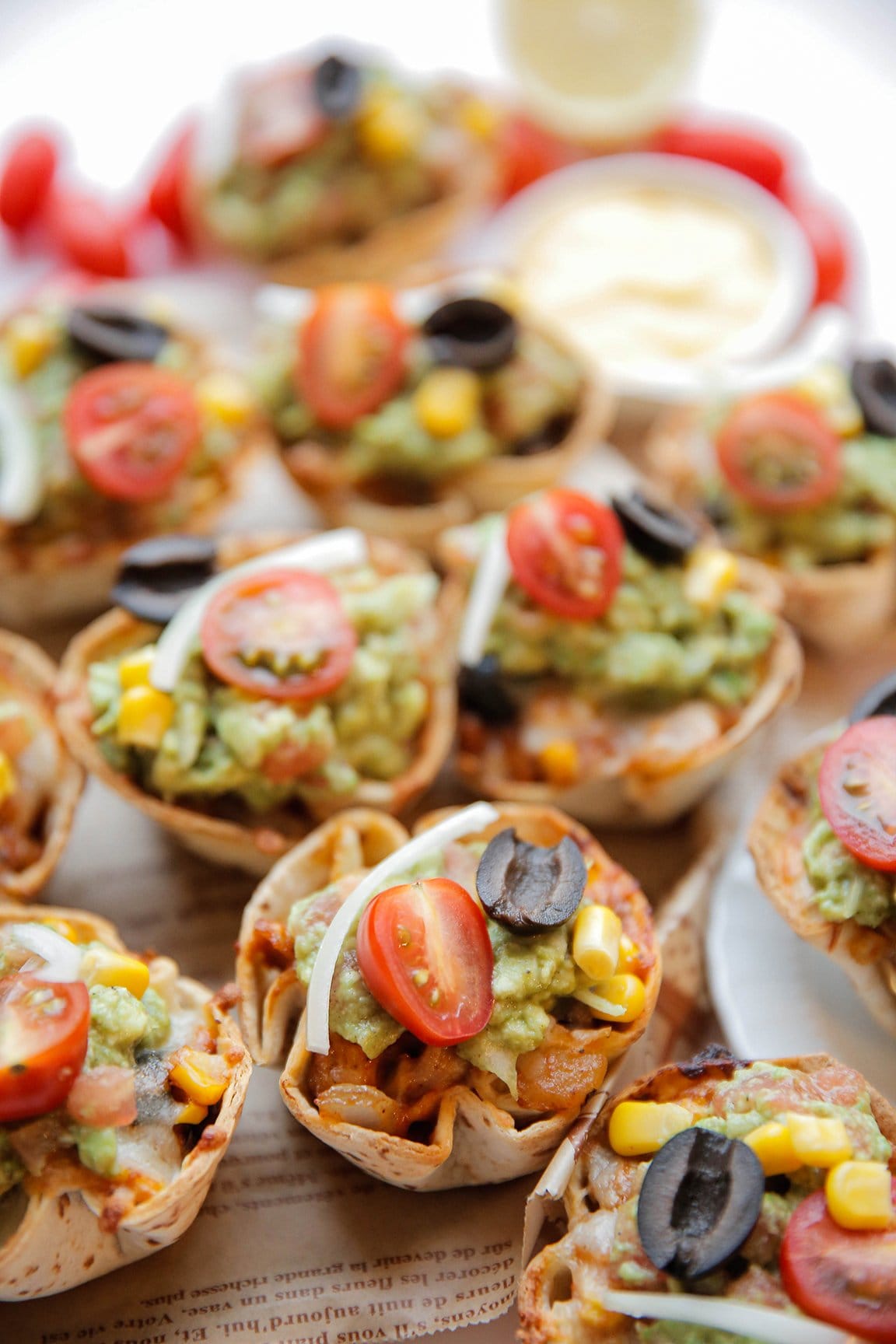 Kip guacamole hapjes eindresultaat van Kookmutsjes