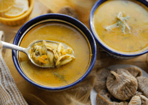 Kip orzo soep Kookmutsjes