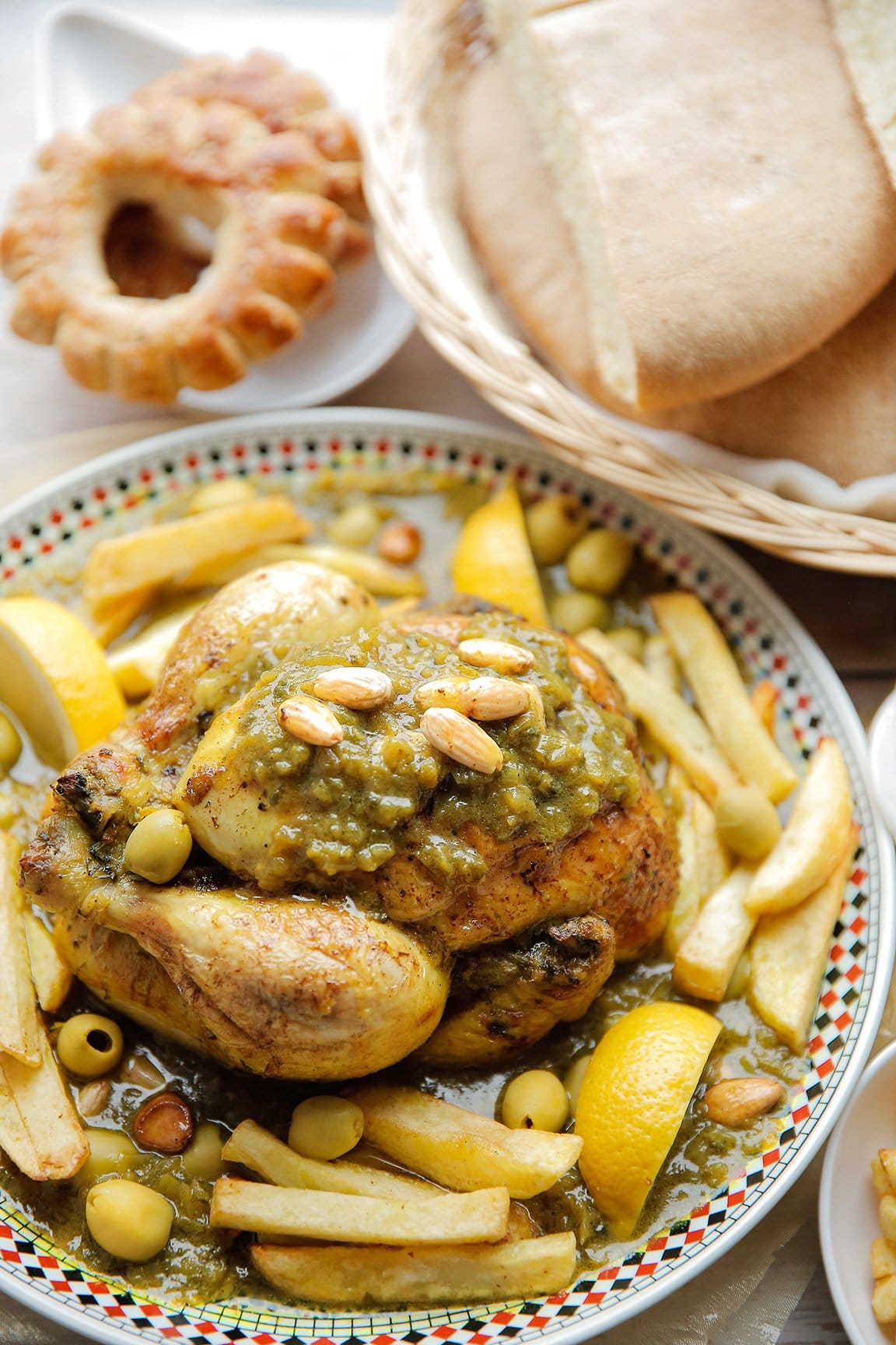 Marokkaanse kip eindresultaat Kookmutsjes