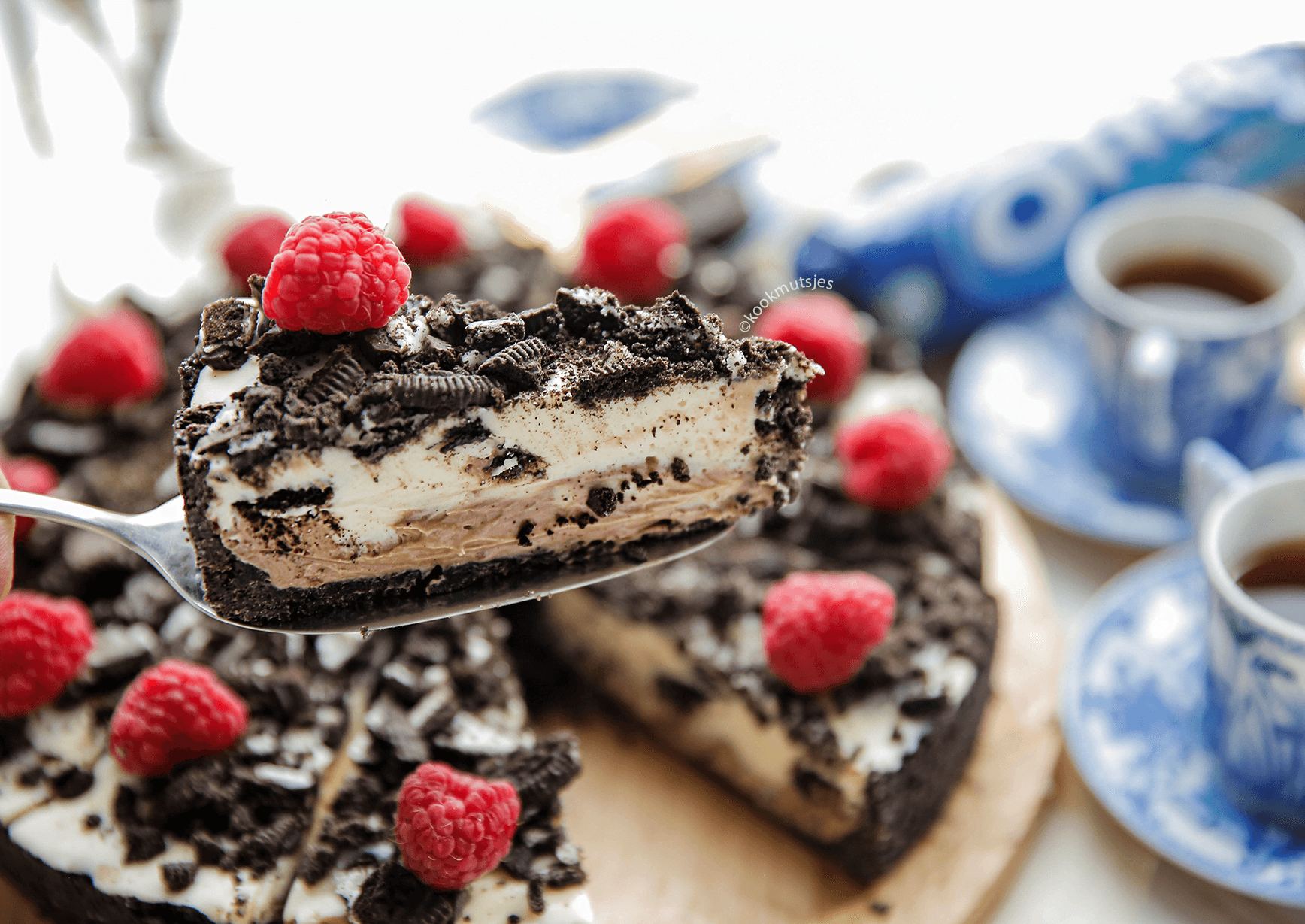 Oreo chocolade cheesecake Kookmutsjes