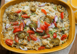 Conchiglie ovenschotel met kip