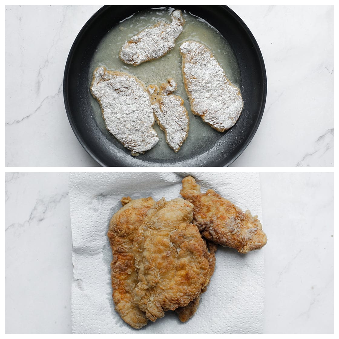 Kipfilet krokant bakken