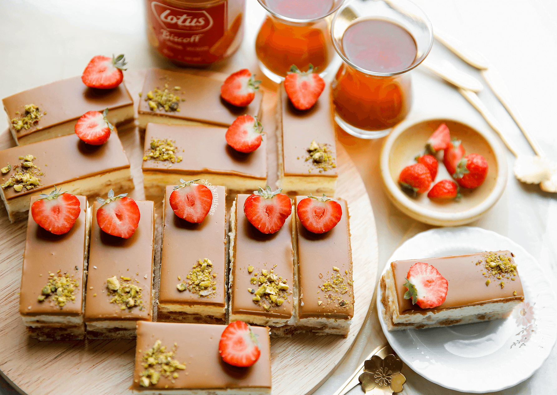 Speculoos desserts (no bake)