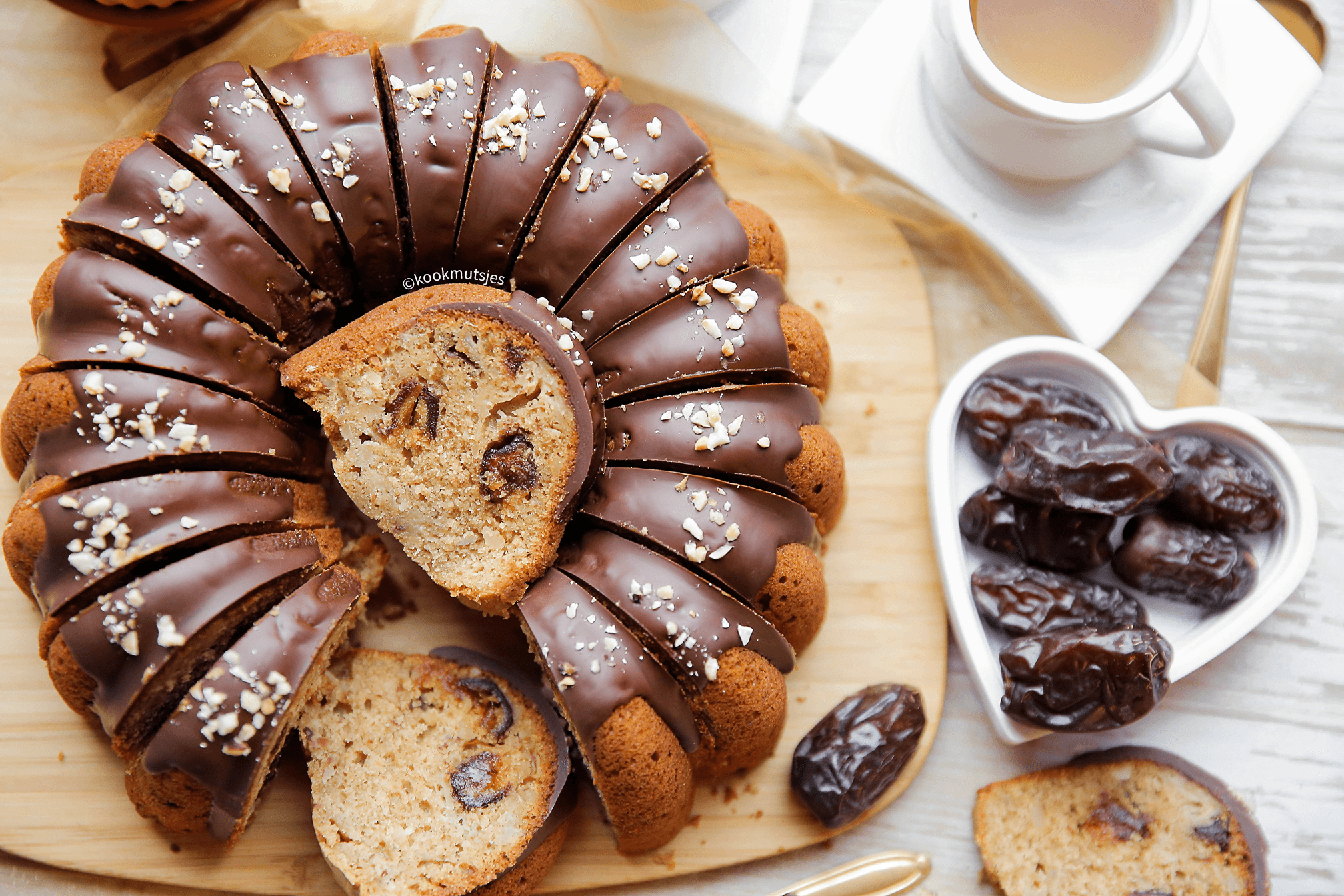 Banaan-dadelcake Kookmutsjes
