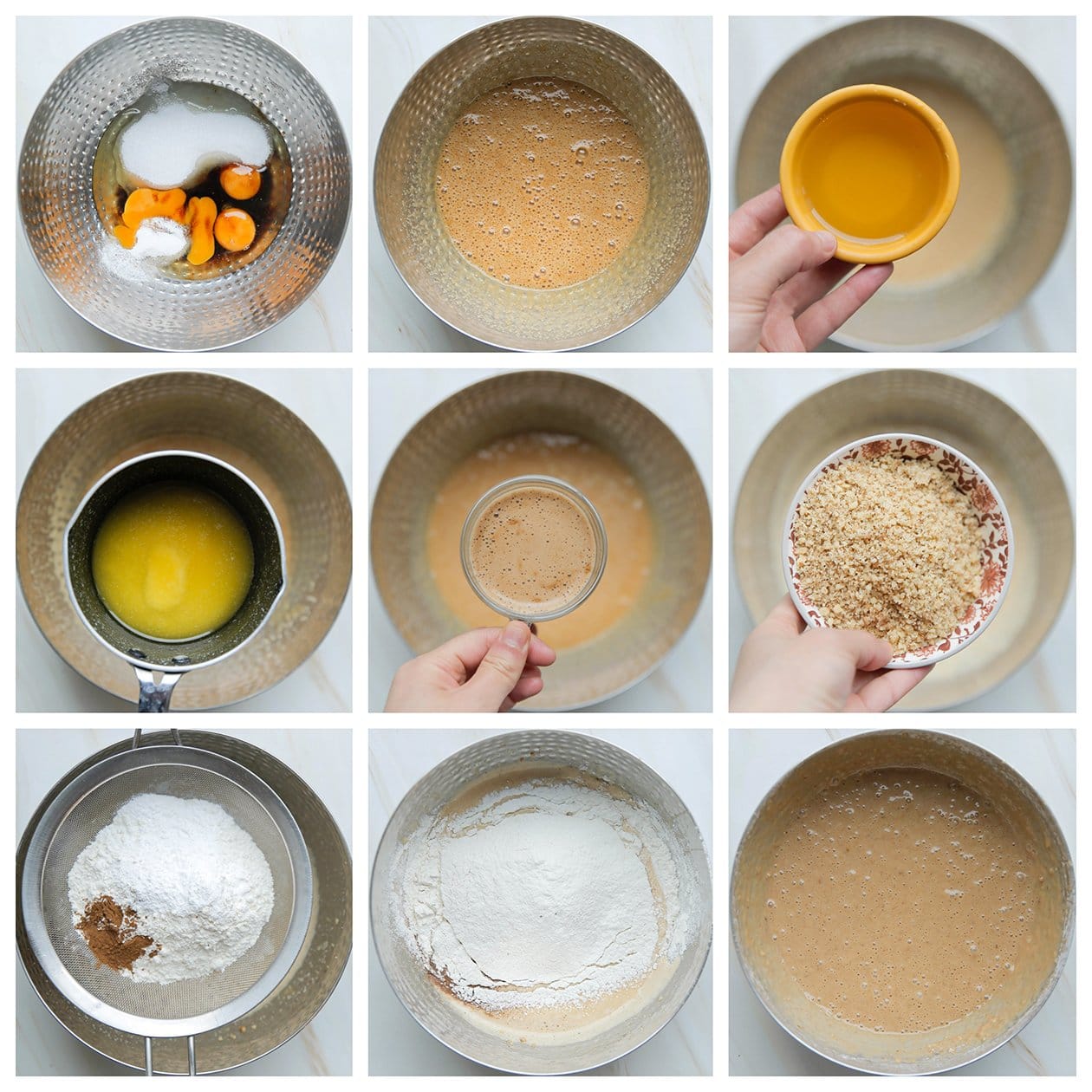 Cakebeslag mixen tot een gladde massa