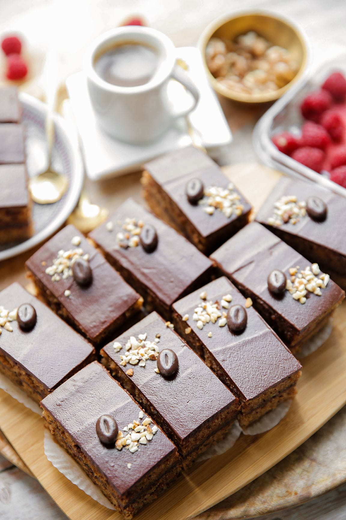 Koffie walnotencake eindresultaat