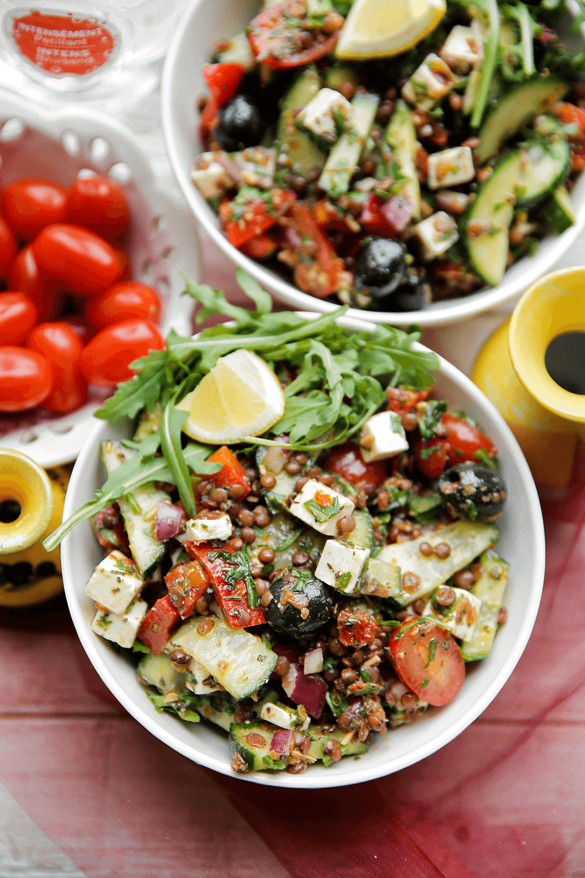 Linzen Feta salade Kookmutsjes