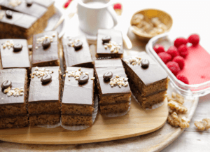 Koffiecake met walnoten