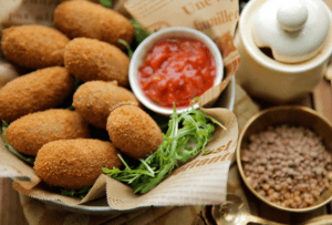 Linzenkroketten Kookmutsjes