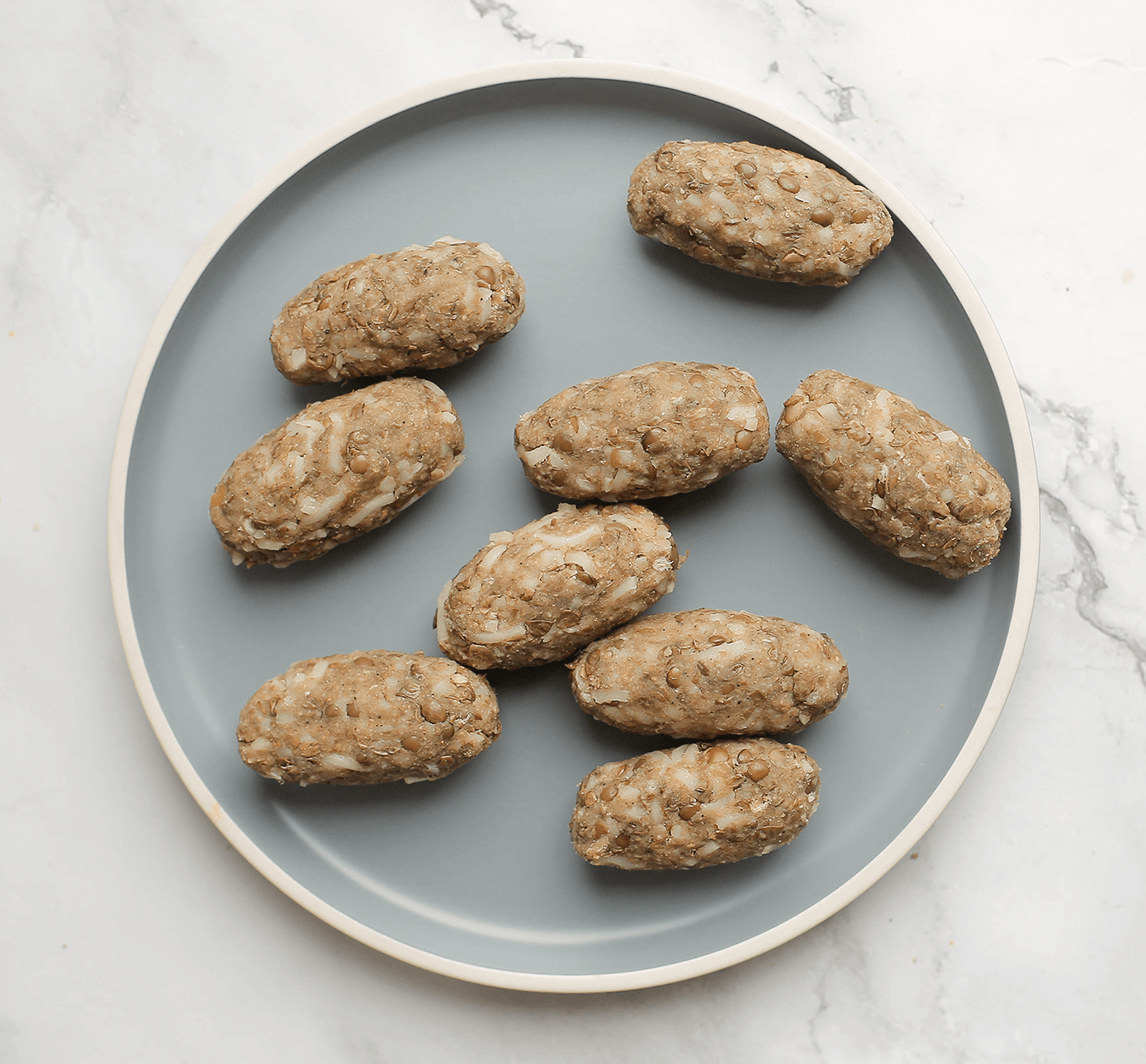 Linzenkroketten vormen