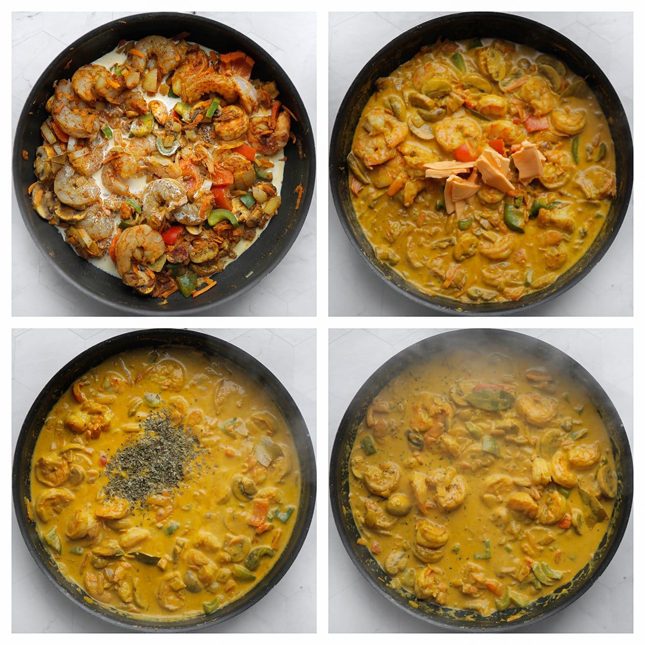 Saus inkoken en mengen met cheddar kaas-basilicum