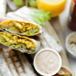 Wraps met kip en saus Kookmutsjes