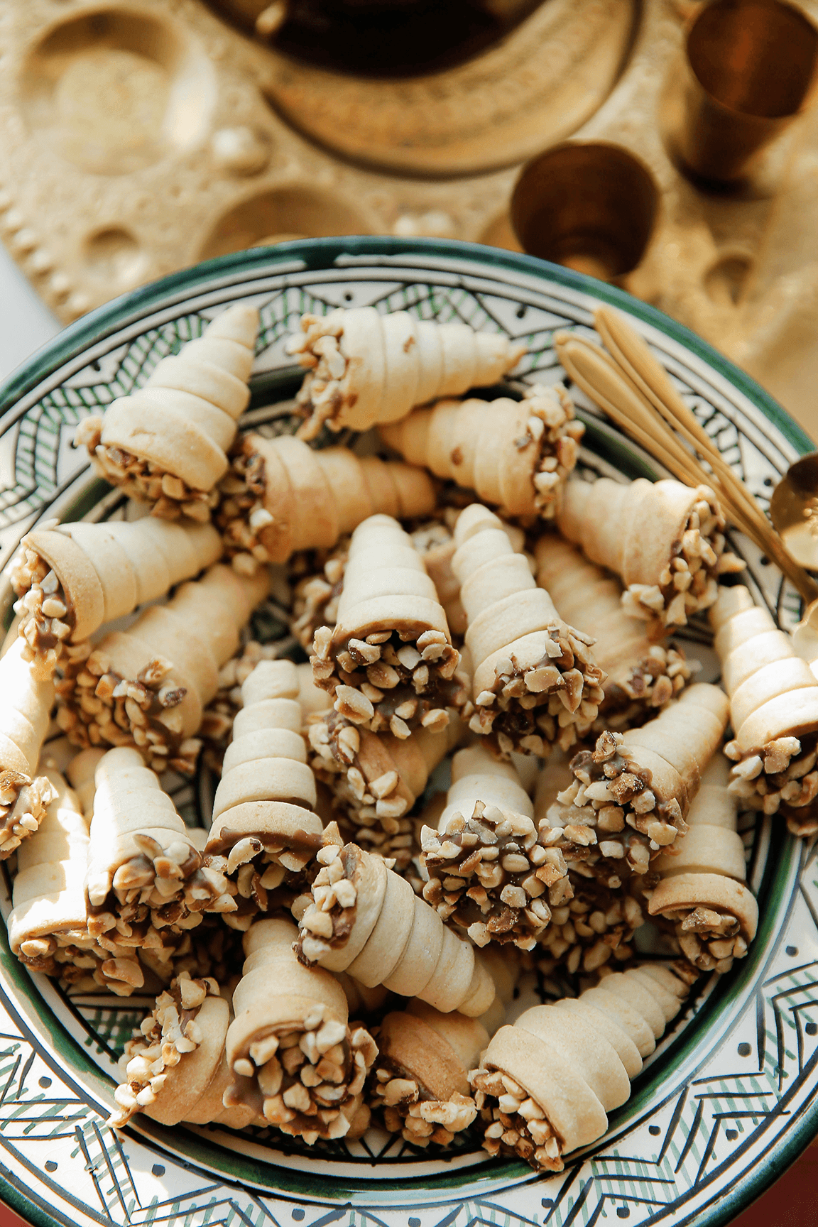 Chocolade hoorntjes eindresultaat