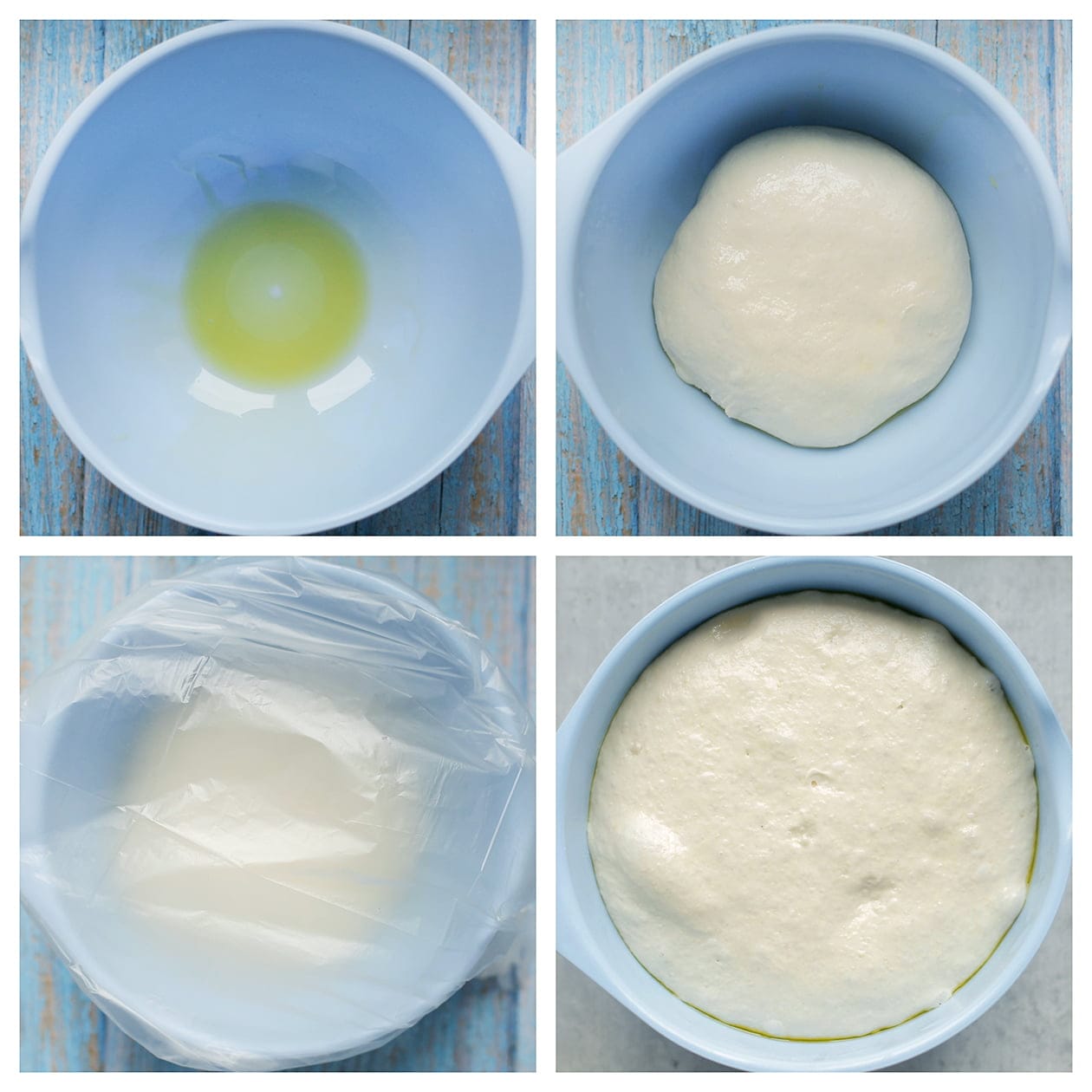 Deeg laten rijzen voor de zachte Turkse broodjes