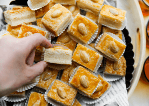 Gevulde mini koekjes