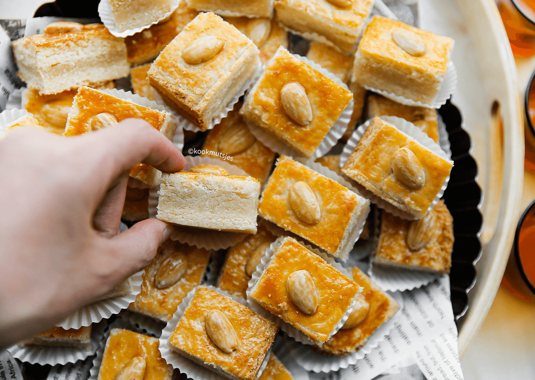 Gevulde mini koekjes