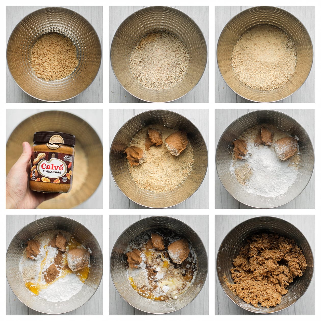 Koekjesdeeg maken voor de pindakoekjes