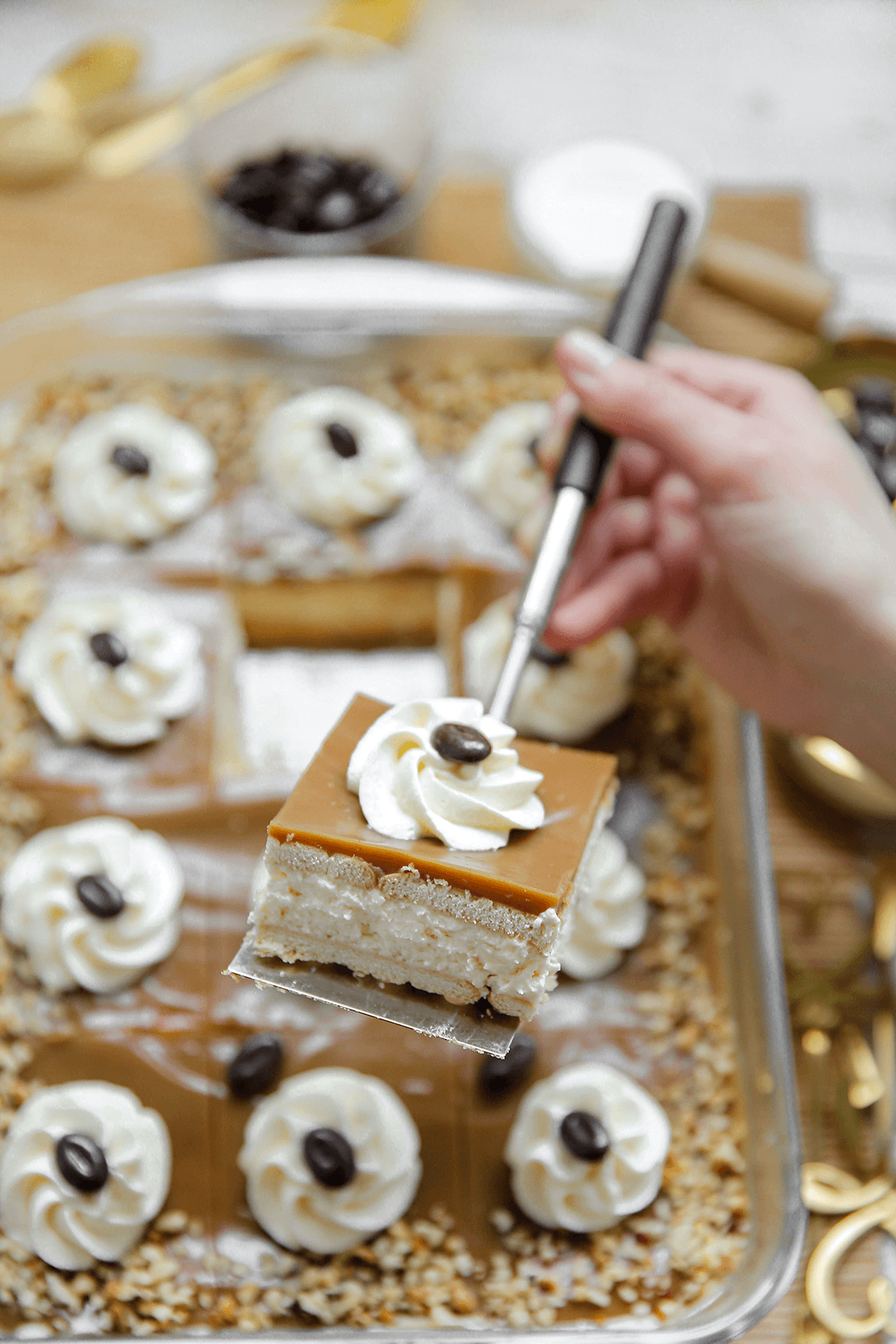 Koffie dessert Kookmutsjes