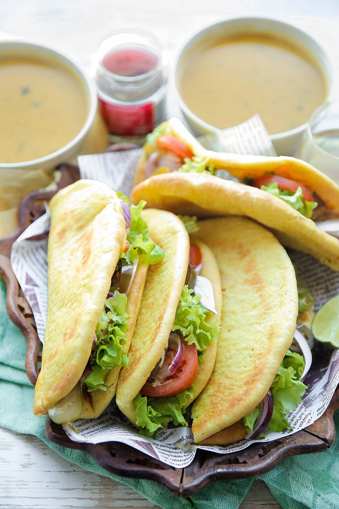 Ras el hanout panbroodjes eindresultaat