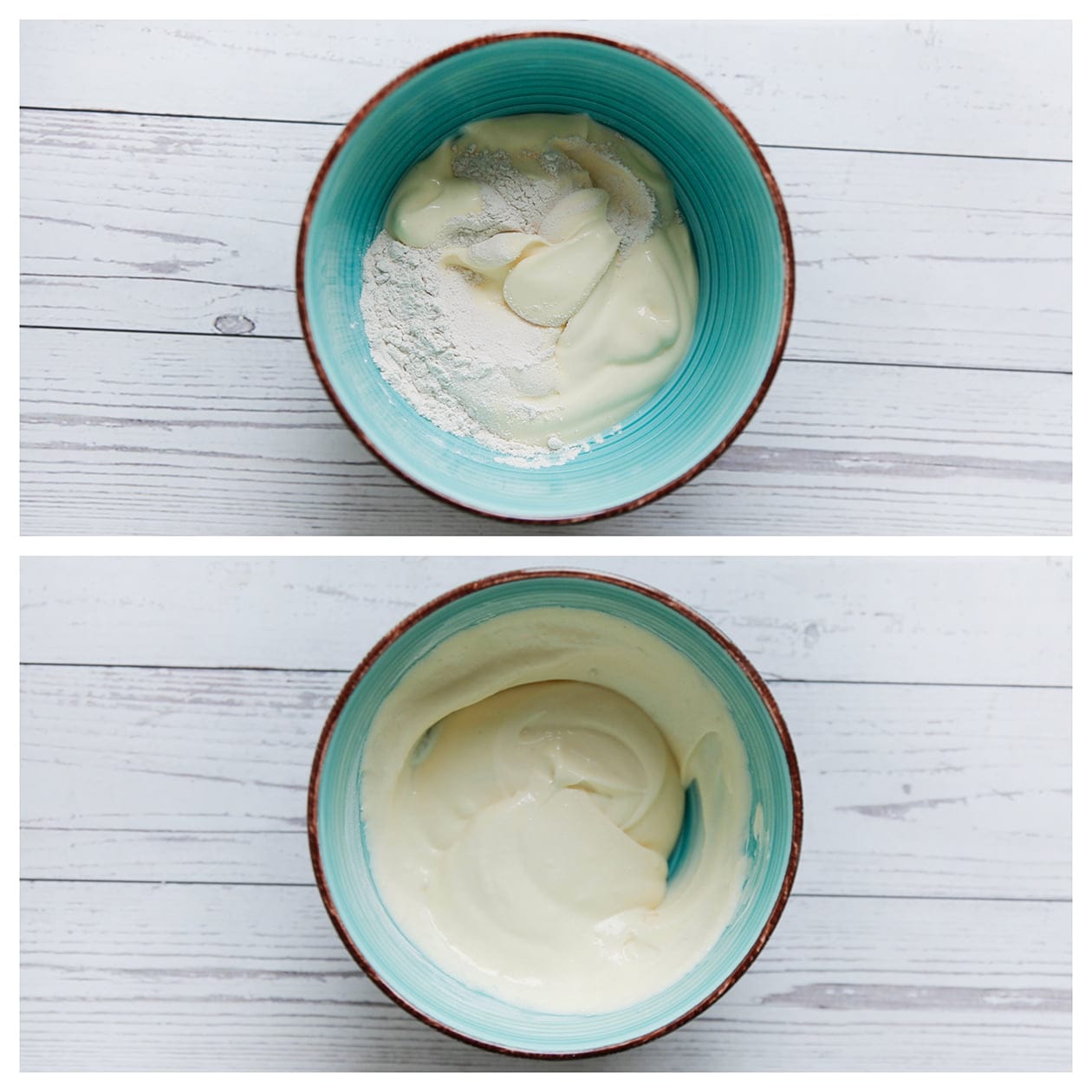 Saus mengen tot een gladde massa