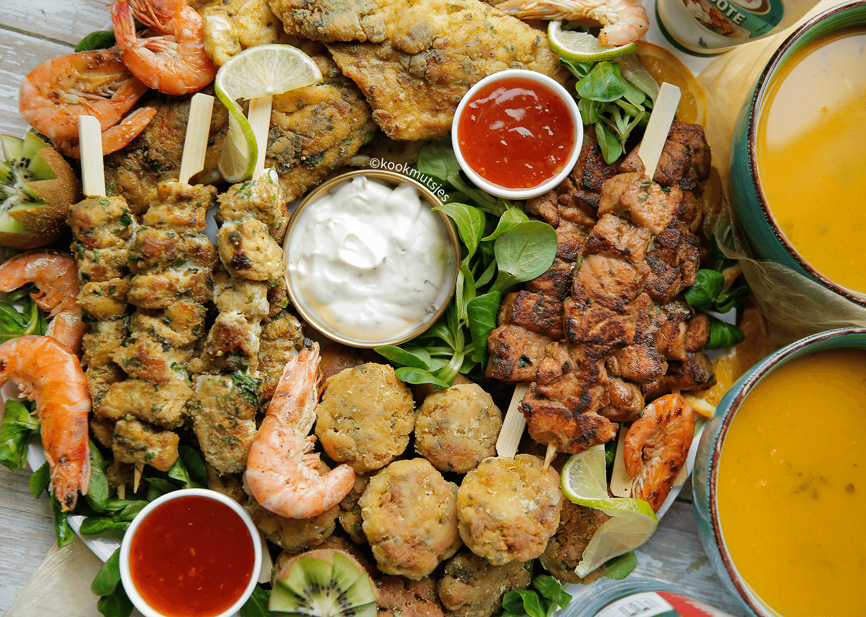 Visschotel van Kookmutsjes