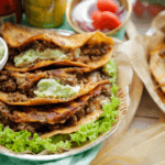 Wraps gevuld met gehakt Kookmutsjes