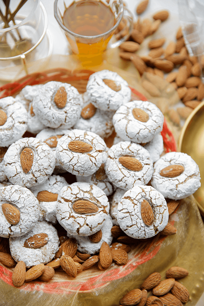 Amandelkoekjes eindresultaat