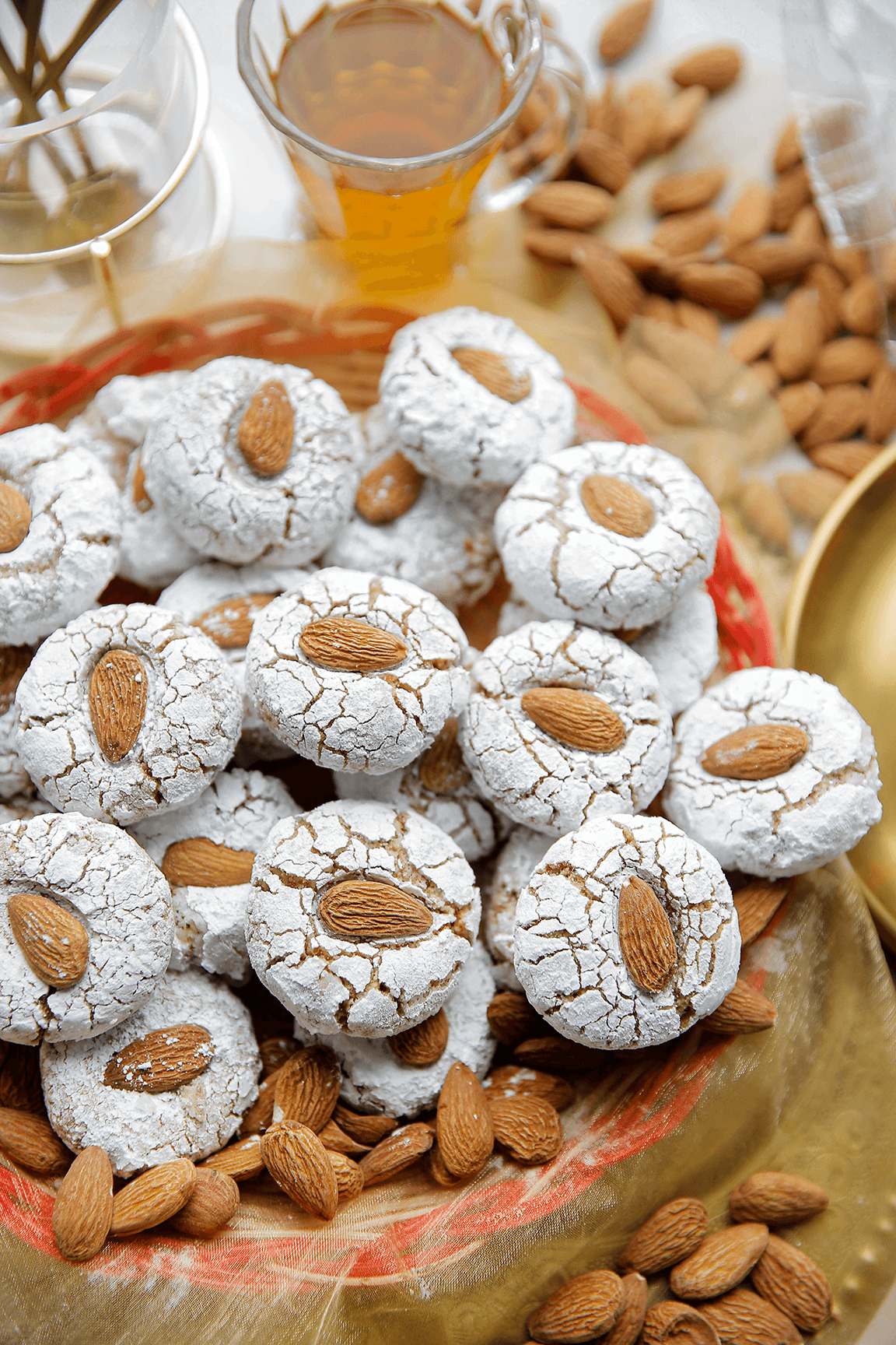 Amandelkoekjes eindresultaat