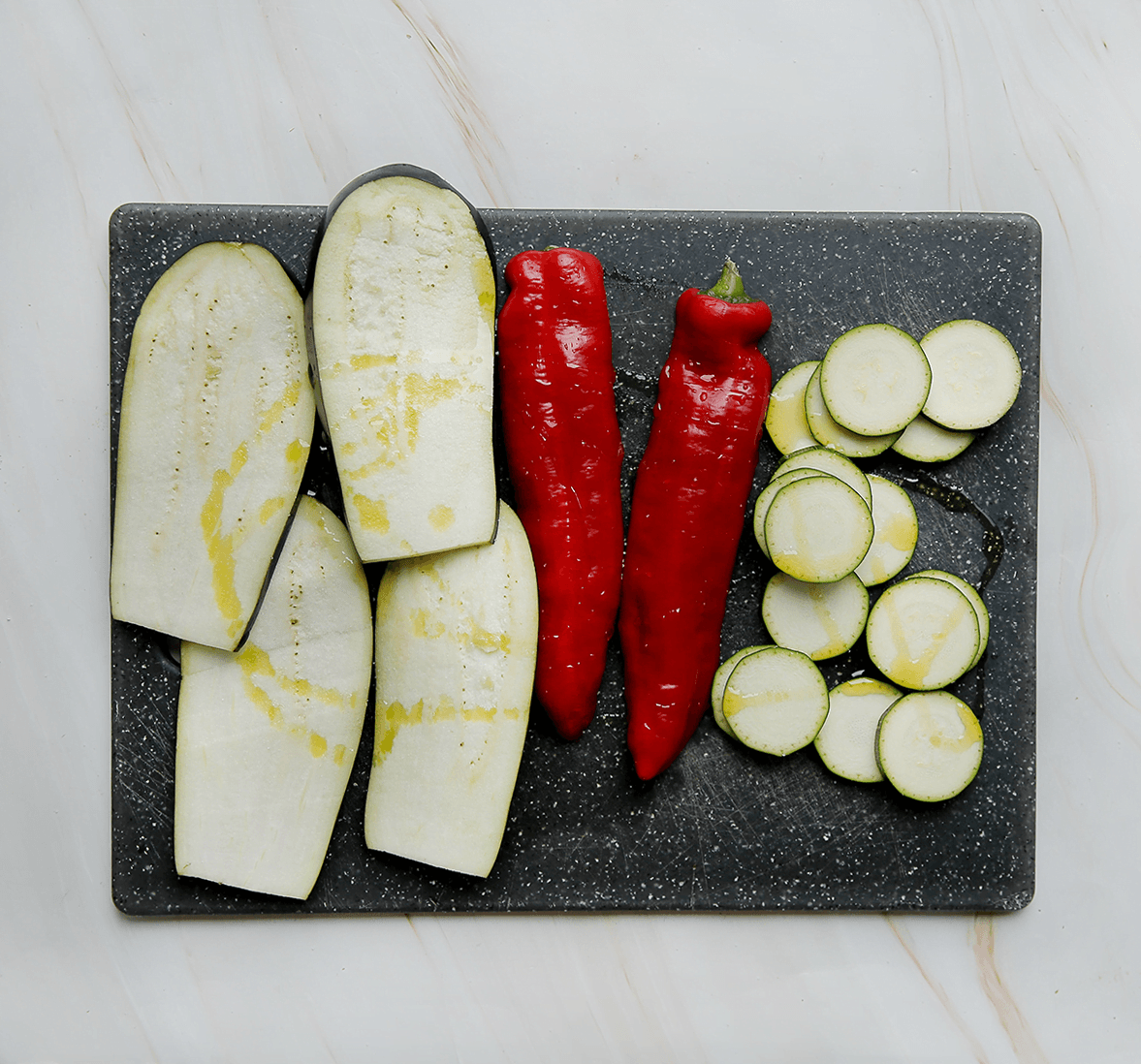 Groenten snijden in stukken