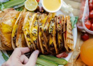 Taco's met gehakt Kookmutsjes