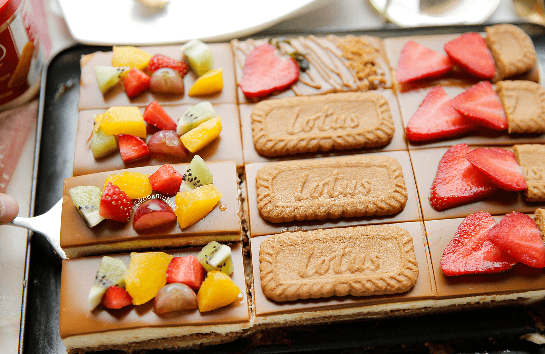 Speculoos dessert Kookmutsjes no bake