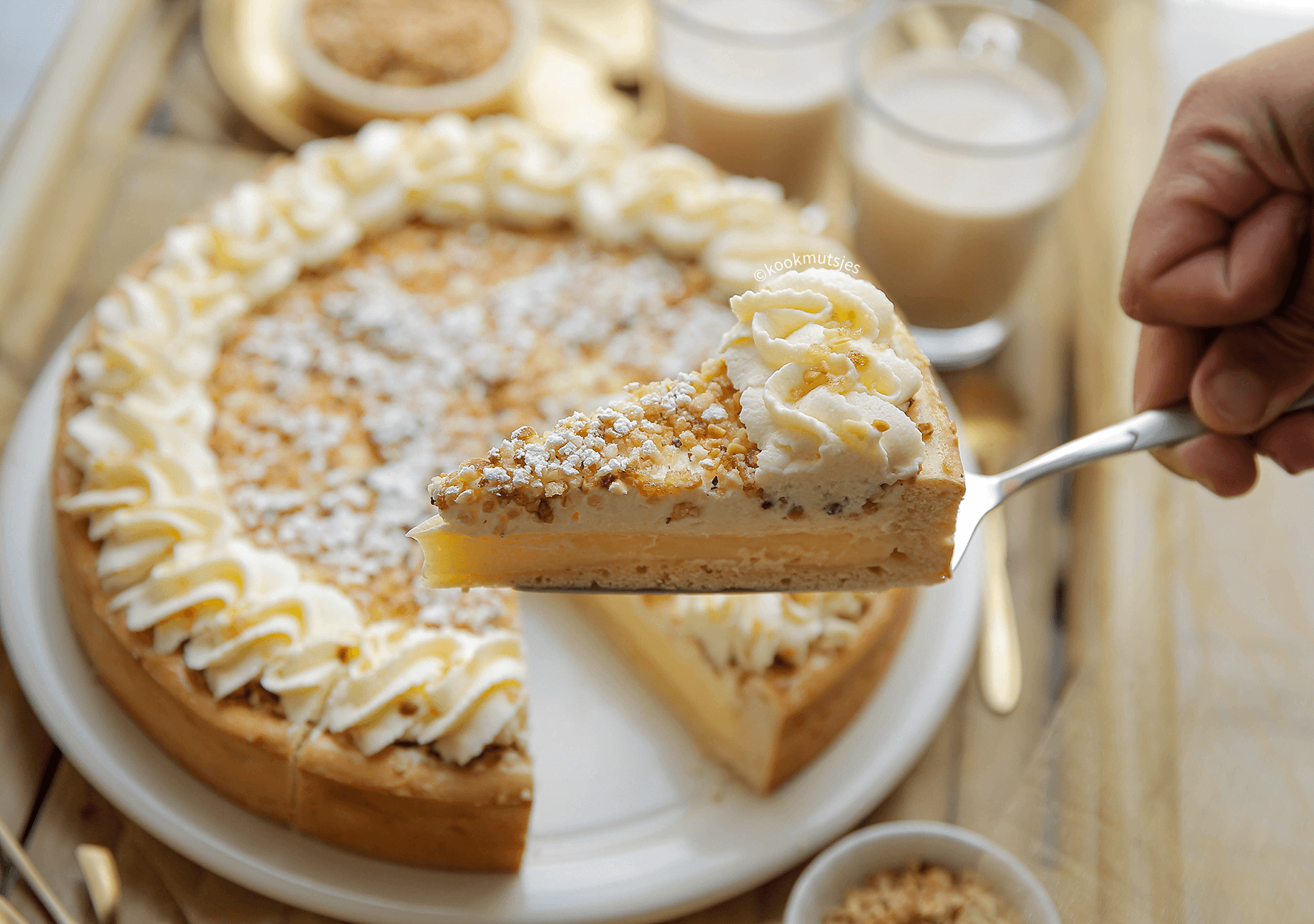 Bresiliennetaart eindresultaat van Kookmutsjes