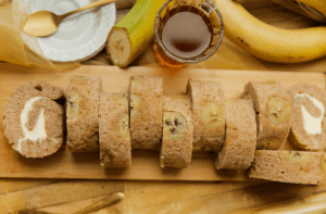 Bananen rolcake Kookmutsjes