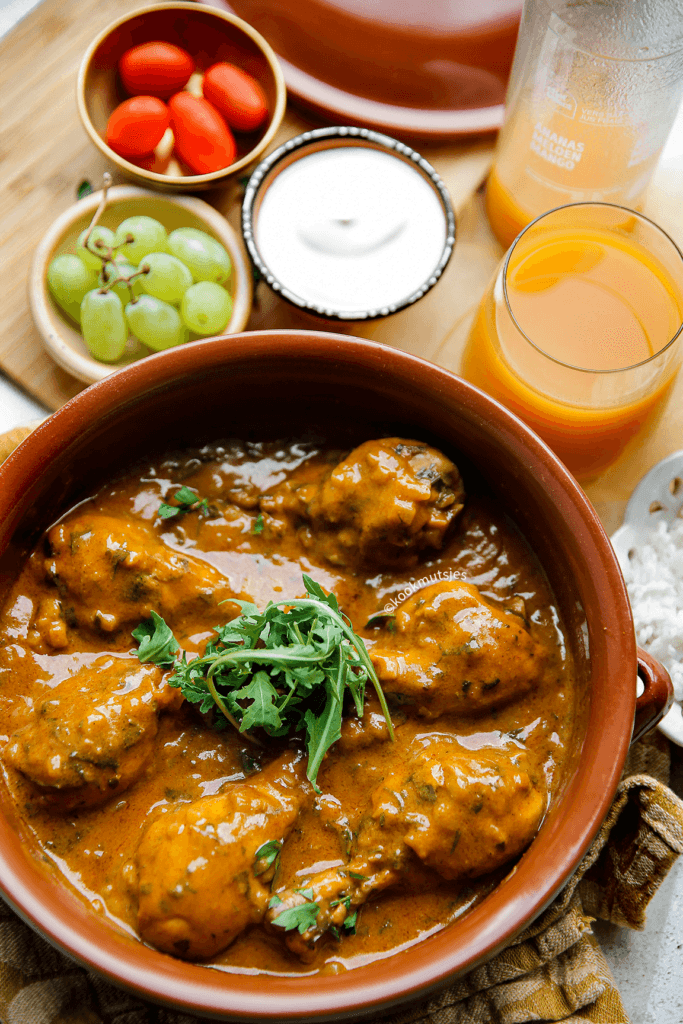 Kip curry eindresultaat van Kookmutsjes