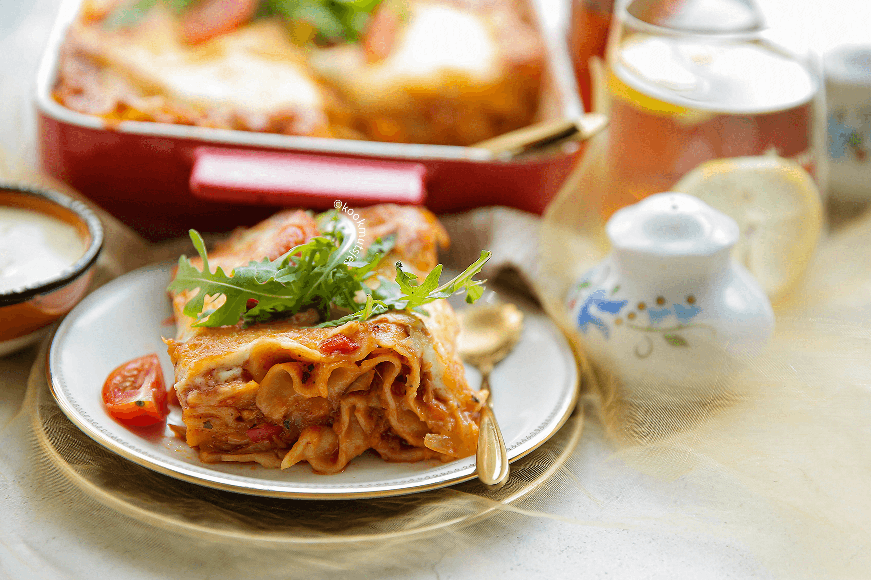 Tonijn lasagne Kookmutsjes