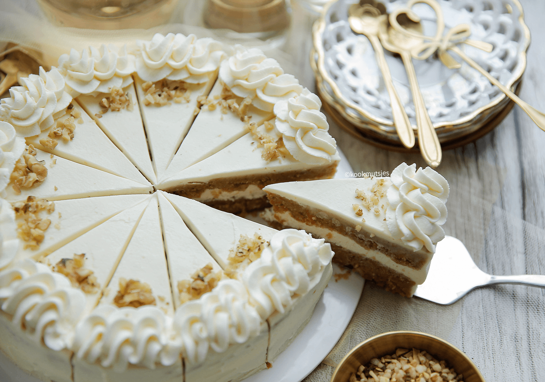 Worteltaart no bake Kookmutsjes