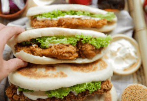 Bugles burger van Kookmutsjes