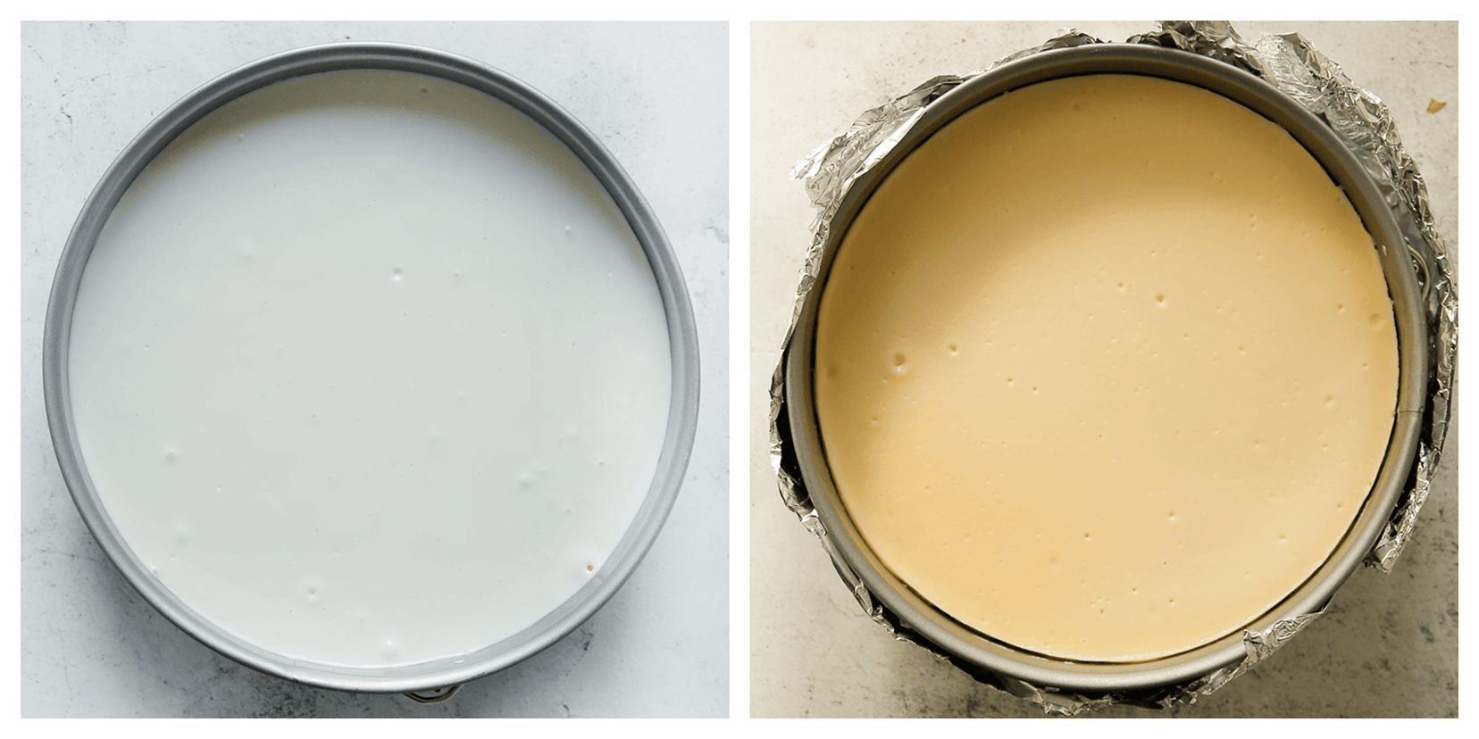 Cheesecake bakken in de oven