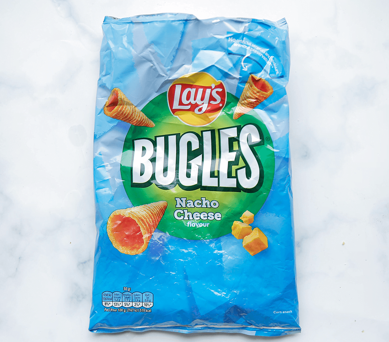 De bugles verkruimelen