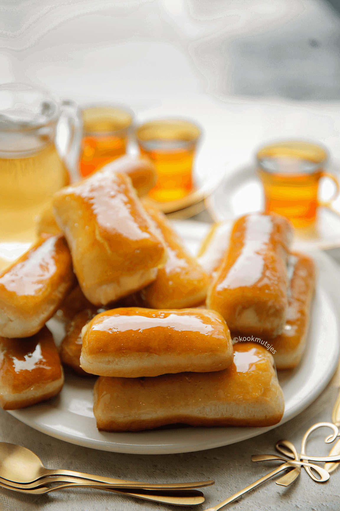 Donuts met custard eindresultaat Kookmutsjes