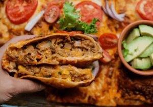 Gehaktpakketjes in tomatensaus Kookmutsjes